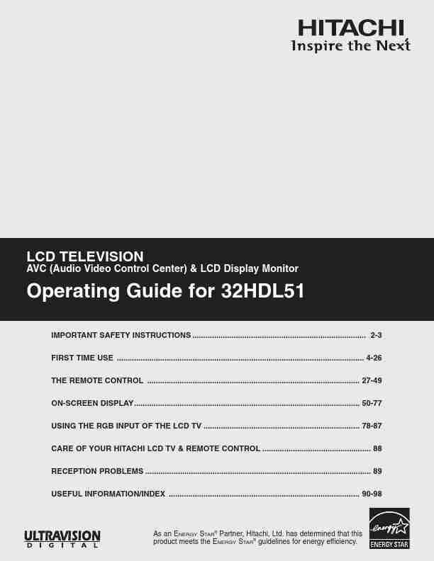 HITACHI 32HDL51-page_pdf